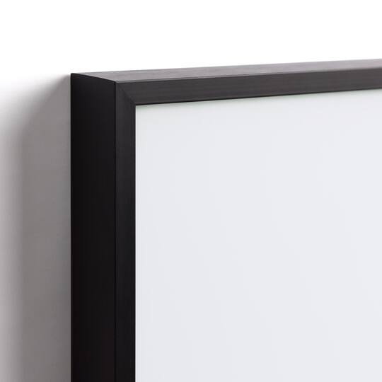 Empire Art Direct 24" x 18" Black & White Dalmatian Pet Wall Art Glass Black Frame
